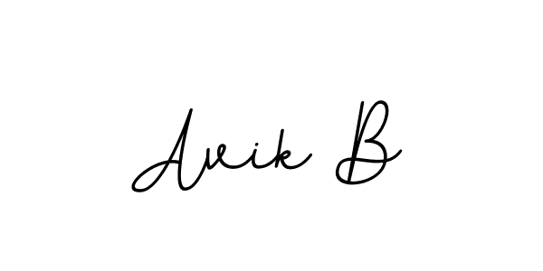 Make a beautiful signature design for name Avik B. Use this online signature maker to create a handwritten signature for free. Avik B signature style 11 images and pictures png