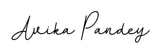 Designed for modern professionals: Avika Pandey name signature crafted with BallpointsItalic-DORy9 script. Ready for digital PDF workflows. Avika Pandey signature style 11 images and pictures png