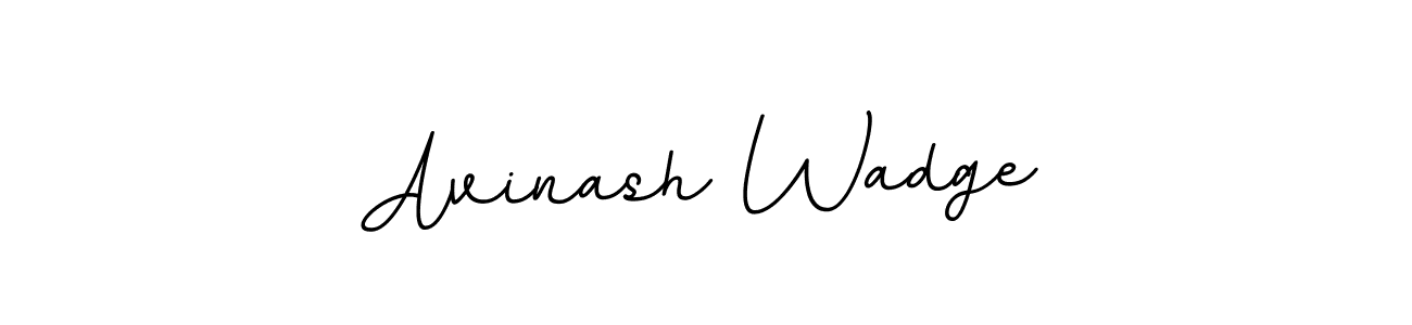 Make a beautiful signature design for name Avinash Wadge. With this signature (BallpointsItalic-DORy9) style, you can create a handwritten signature for free. Avinash Wadge signature style 11 images and pictures png