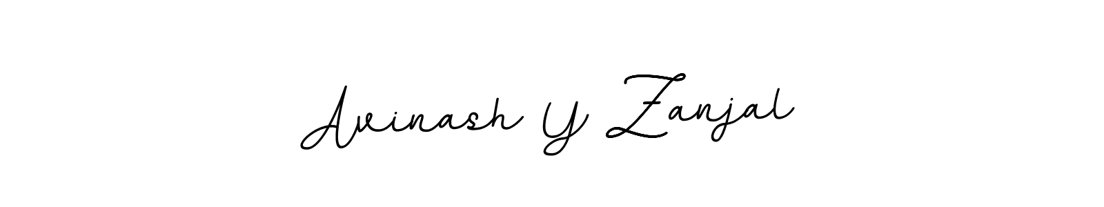 You should practise on your own different ways (BallpointsItalic-DORy9) to write your name (Avinash Y Zanjal) in signature. don't let someone else do it for you. Avinash Y Zanjal signature style 11 images and pictures png