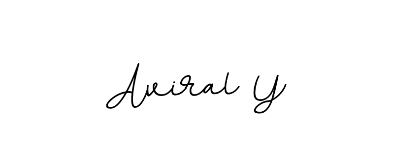 It looks lik you need a new signature style for name Aviral Y. Design unique handwritten (BallpointsItalic-DORy9) signature with our free signature maker in just a few clicks. Aviral Y signature style 11 images and pictures png