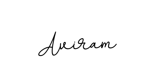 Make a beautiful signature design for name Aviram. With this signature (BallpointsItalic-DORy9) style, you can create a handwritten signature for free. Aviram signature style 11 images and pictures png