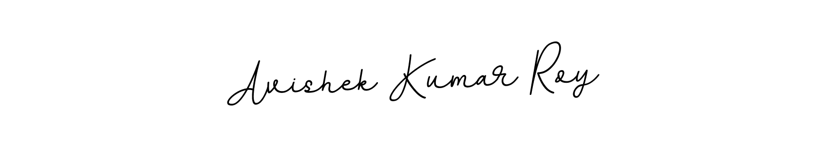 The best way (BallpointsItalic-DORy9) to make a short signature is to pick only two or three words in your name. The name Avishek Kumar Roy include a total of six letters. For converting this name. Avishek Kumar Roy signature style 11 images and pictures png