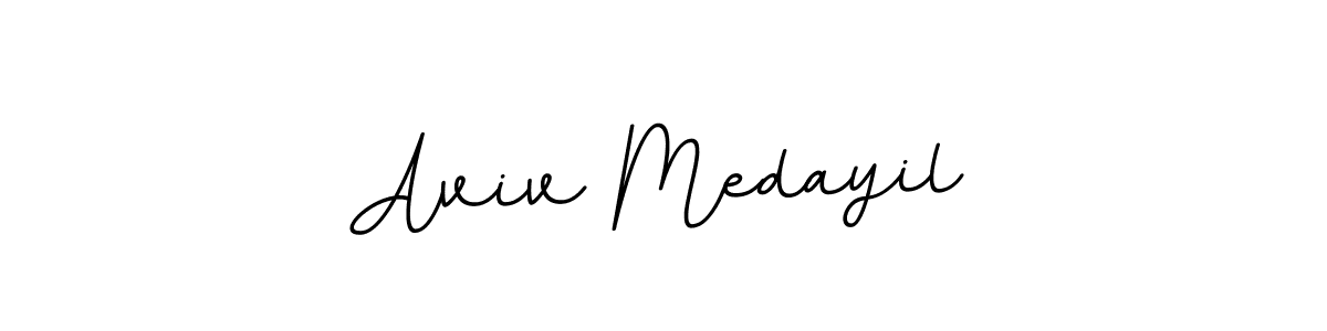 Use a signature maker to create a handwritten signature online. With this signature software, you can design (BallpointsItalic-DORy9) your own signature for name Aviv Medayil. Aviv Medayil signature style 11 images and pictures png