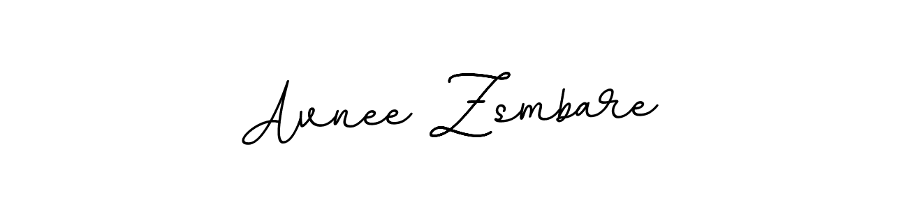 Make a beautiful signature design for name Avnee Zsmbare. With this signature (BallpointsItalic-DORy9) style, you can create a handwritten signature for free. Avnee Zsmbare signature style 11 images and pictures png