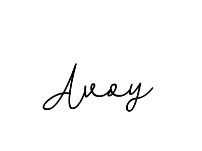 Use a signature maker to create a handwritten signature online. With this signature software, you can design (BallpointsItalic-DORy9) your own signature for name Avoy. Avoy signature style 11 images and pictures png