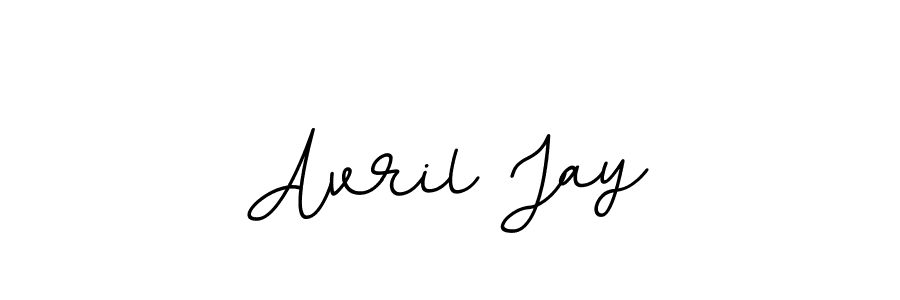The best way (BallpointsItalic-DORy9) to make a short signature is to pick only two or three words in your name. The name Avril Jay include a total of six letters. For converting this name. Avril Jay signature style 11 images and pictures png