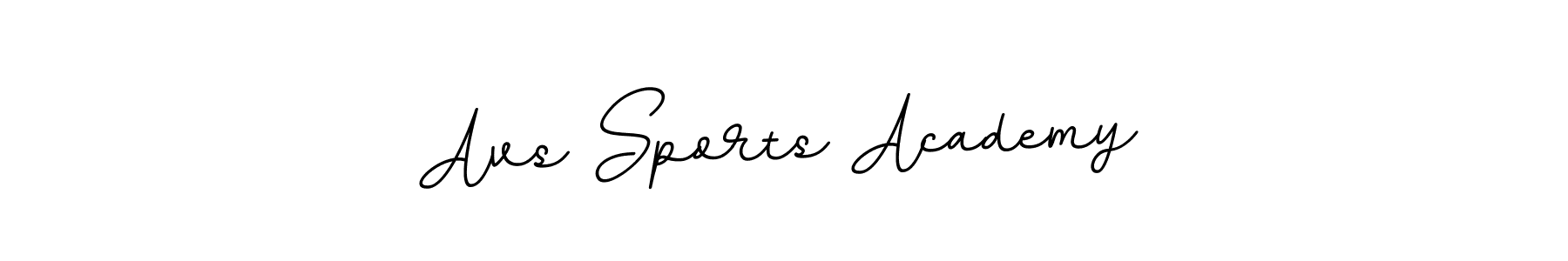 Avs Sports Academy stylish signature style. Best Handwritten Sign (BallpointsItalic-DORy9) for my name. Handwritten Signature Collection Ideas for my name Avs Sports Academy. Avs Sports Academy signature style 11 images and pictures png