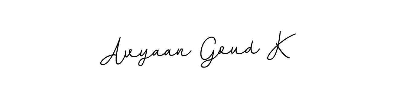 You can use this online signature creator to create a handwritten signature for the name Avyaan Goud K. This is the best online autograph maker. Avyaan Goud K signature style 11 images and pictures png