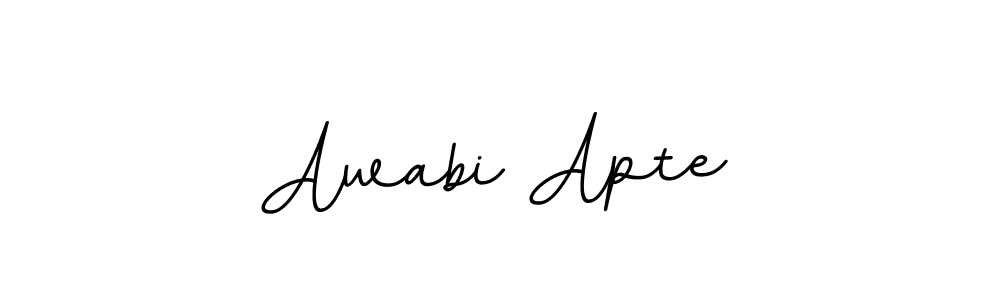 Here are the top 10 professional signature styles for the name Awabi Apte. These are the best autograph styles you can use for your name. Awabi Apte signature style 11 images and pictures png