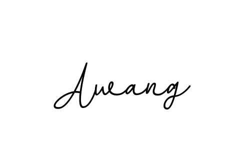 Also we have Awang name is the best signature style. Create professional handwritten signature collection using BallpointsItalic-DORy9 autograph style. Awang signature style 11 images and pictures png