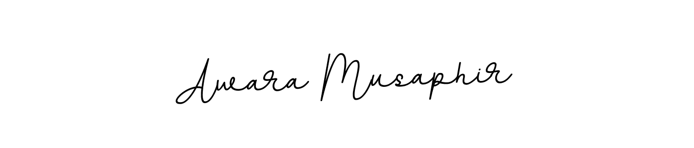 Awara Musaphir stylish signature style. Best Handwritten Sign (BallpointsItalic-DORy9) for my name. Handwritten Signature Collection Ideas for my name Awara Musaphir. Awara Musaphir signature style 11 images and pictures png