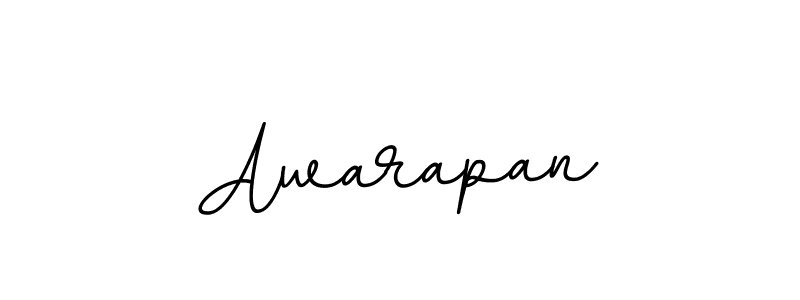 You should practise on your own different ways (BallpointsItalic-DORy9) to write your name (Awarapan) in signature. don't let someone else do it for you. Awarapan signature style 11 images and pictures png