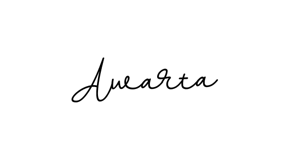 Design your own signature with our free online signature maker. With this signature software, you can create a handwritten (BallpointsItalic-DORy9) signature for name Awarta. Awarta signature style 11 images and pictures png