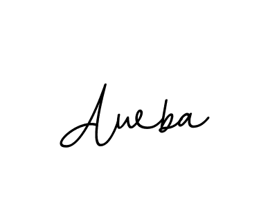 The best way (BallpointsItalic-DORy9) to make a short signature is to pick only two or three words in your name. The name Awba include a total of six letters. For converting this name. Awba signature style 11 images and pictures png