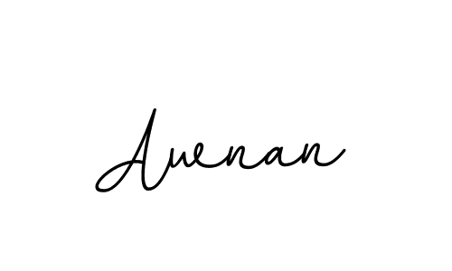 Also we have Awnan name is the best signature style. Create professional handwritten signature collection using BallpointsItalic-DORy9 autograph style. Awnan signature style 11 images and pictures png