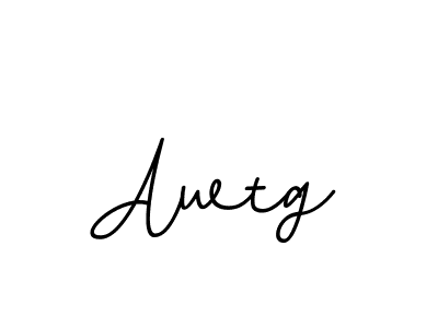 How to make Awtg signature? BallpointsItalic-DORy9 is a professional autograph style. Create handwritten signature for Awtg name. Awtg signature style 11 images and pictures png