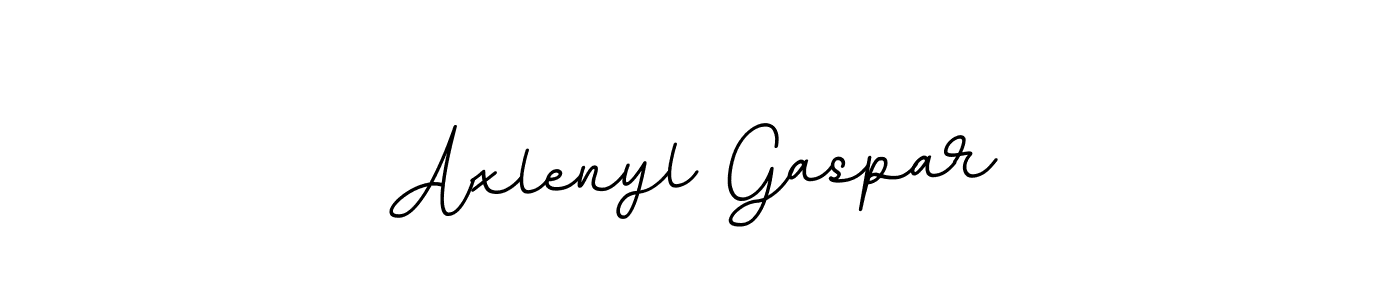 The best way (BallpointsItalic-DORy9) to make a short signature is to pick only two or three words in your name. The name Axlenyl Gaspar include a total of six letters. For converting this name. Axlenyl Gaspar signature style 11 images and pictures png