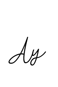 Create a beautiful signature design for name Ay. With this signature (BallpointsItalic-DORy9) fonts, you can make a handwritten signature for free. Ay signature style 11 images and pictures png