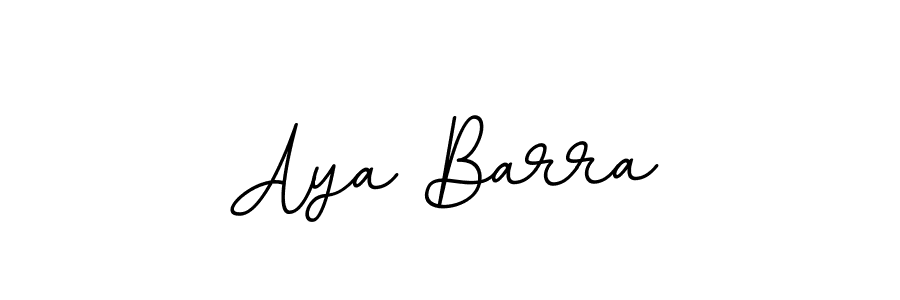 How to make Aya Barra signature? BallpointsItalic-DORy9 is a professional autograph style. Create handwritten signature for Aya Barra name. Aya Barra signature style 11 images and pictures png