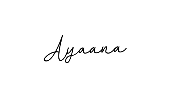 How to make Ayaana name signature. Use BallpointsItalic-DORy9 style for creating short signs online. This is the latest handwritten sign. Ayaana signature style 11 images and pictures png