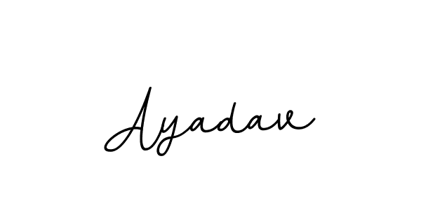 How to make Ayadav signature? BallpointsItalic-DORy9 is a professional autograph style. Create handwritten signature for Ayadav name. Ayadav signature style 11 images and pictures png