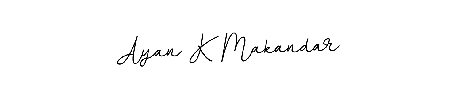 Also You can easily find your signature by using the search form. We will create Ayan K Makandar name handwritten signature images for you free of cost using BallpointsItalic-DORy9 sign style. Ayan K Makandar signature style 11 images and pictures png