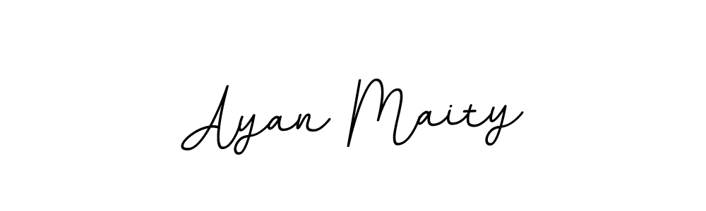 The best way (BallpointsItalic-DORy9) to make a short signature is to pick only two or three words in your name. The name Ayan Maity include a total of six letters. For converting this name. Ayan Maity signature style 11 images and pictures png