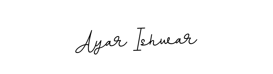 It looks lik you need a new signature style for name Ayar Ishwar. Design unique handwritten (BallpointsItalic-DORy9) signature with our free signature maker in just a few clicks. Ayar Ishwar signature style 11 images and pictures png