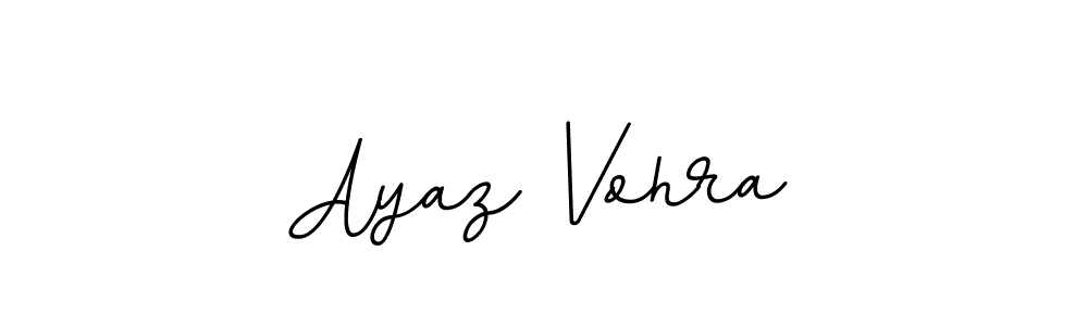 The best way (BallpointsItalic-DORy9) to make a short signature is to pick only two or three words in your name. The name Ayaz Vohra include a total of six letters. For converting this name. Ayaz Vohra signature style 11 images and pictures png