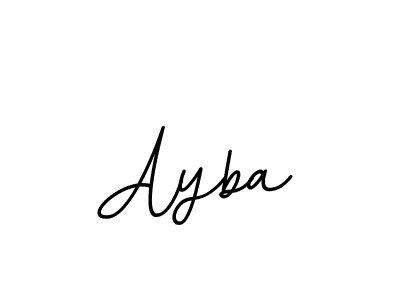 Ayba stylish signature style. Best Handwritten Sign (BallpointsItalic-DORy9) for my name. Handwritten Signature Collection Ideas for my name Ayba. Ayba signature style 11 images and pictures png