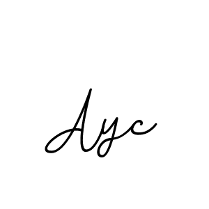 Also You can easily find your signature by using the search form. We will create Ayc name handwritten signature images for you free of cost using BallpointsItalic-DORy9 sign style. Ayc signature style 11 images and pictures png