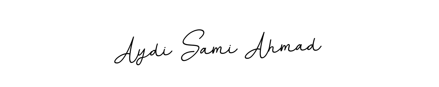 Similarly BallpointsItalic-DORy9 is the best handwritten signature design. Signature creator online .You can use it as an online autograph creator for name Aydi Sami Ahmad. Aydi Sami Ahmad signature style 11 images and pictures png