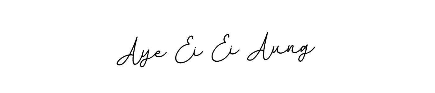 Aye Ei Ei Aung stylish signature style. Best Handwritten Sign (BallpointsItalic-DORy9) for my name. Handwritten Signature Collection Ideas for my name Aye Ei Ei Aung. Aye Ei Ei Aung signature style 11 images and pictures png