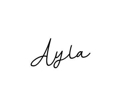 The best way (BallpointsItalic-DORy9) to make a short signature is to pick only two or three words in your name. The name Ayla include a total of six letters. For converting this name. Ayla signature style 11 images and pictures png