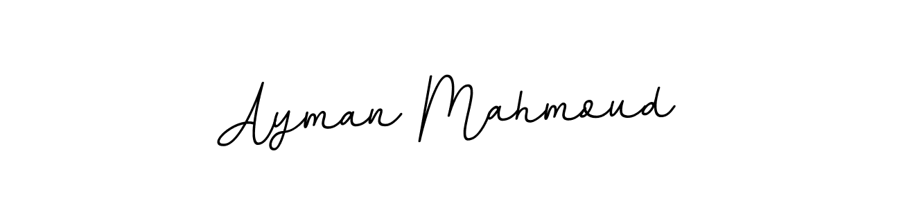 if you are searching for the best signature style for your name Ayman Mahmoud. so please give up your signature search. here we have designed multiple signature styles  using BallpointsItalic-DORy9. Ayman Mahmoud signature style 11 images and pictures png