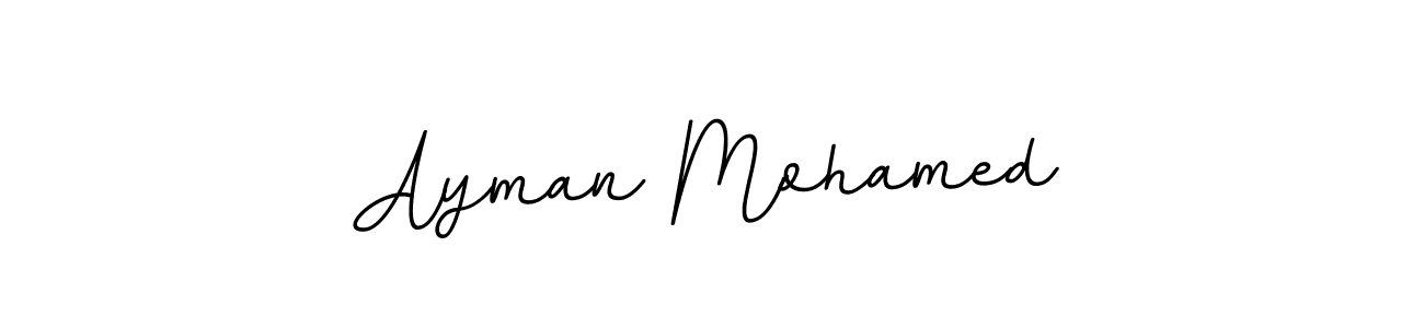 You should practise on your own different ways (BallpointsItalic-DORy9) to write your name (Ayman Mohamed) in signature. don't let someone else do it for you. Ayman Mohamed signature style 11 images and pictures png