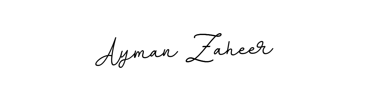 How to make Ayman Zaheer signature? BallpointsItalic-DORy9 is a professional autograph style. Create handwritten signature for Ayman Zaheer name. Ayman Zaheer signature style 11 images and pictures png