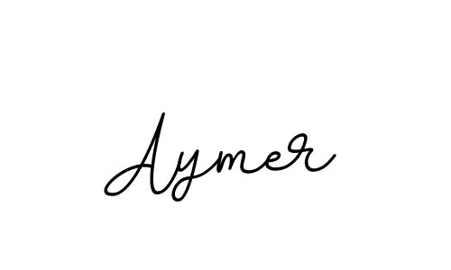 The best way (BallpointsItalic-DORy9) to make a short signature is to pick only two or three words in your name. The name Aymer include a total of six letters. For converting this name. Aymer signature style 11 images and pictures png