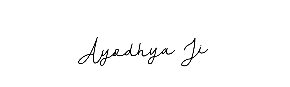 Create a beautiful signature design for name Ayodhya Ji. With this signature (BallpointsItalic-DORy9) fonts, you can make a handwritten signature for free. Ayodhya Ji signature style 11 images and pictures png