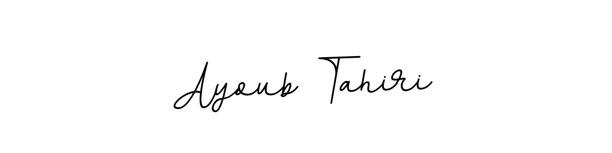 Also we have Ayoub Tahiri name is the best signature style. Create professional handwritten signature collection using BallpointsItalic-DORy9 autograph style. Ayoub Tahiri signature style 11 images and pictures png