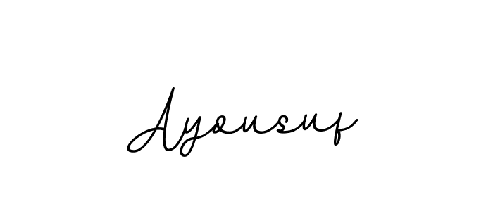 Ayousuf stylish signature style. Best Handwritten Sign (BallpointsItalic-DORy9) for my name. Handwritten Signature Collection Ideas for my name Ayousuf. Ayousuf signature style 11 images and pictures png