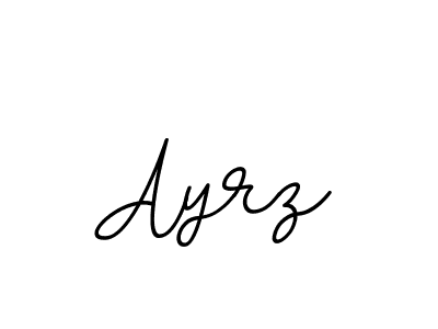 Also You can easily find your signature by using the search form. We will create Ayrz name handwritten signature images for you free of cost using BallpointsItalic-DORy9 sign style. Ayrz signature style 11 images and pictures png