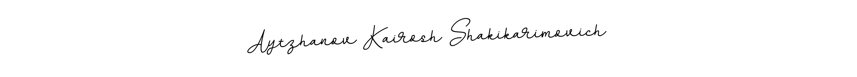 Also we have Aytzhanov Kairosh Shakikarimovich name is the best signature style. Create professional handwritten signature collection using BallpointsItalic-DORy9 autograph style. Aytzhanov Kairosh Shakikarimovich signature style 11 images and pictures png