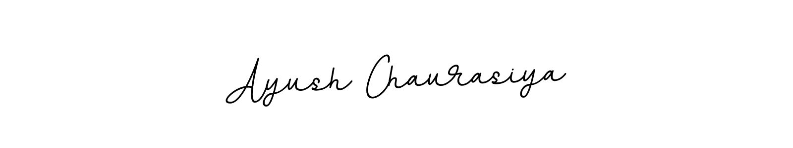 It looks lik you need a new signature style for name Ayush Chaurasiya. Design unique handwritten (BallpointsItalic-DORy9) signature with our free signature maker in just a few clicks. Ayush Chaurasiya signature style 11 images and pictures png