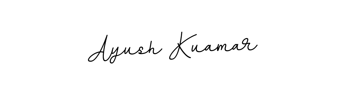 Ayush Kuamar stylish signature style. Best Handwritten Sign (BallpointsItalic-DORy9) for my name. Handwritten Signature Collection Ideas for my name Ayush Kuamar. Ayush Kuamar signature style 11 images and pictures png