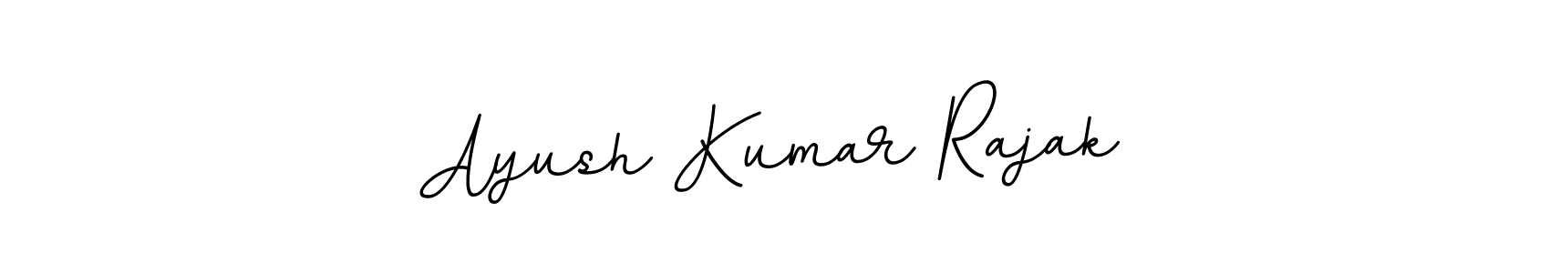 Ayush Kumar Rajak stylish signature style. Best Handwritten Sign (BallpointsItalic-DORy9) for my name. Handwritten Signature Collection Ideas for my name Ayush Kumar Rajak. Ayush Kumar Rajak signature style 11 images and pictures png