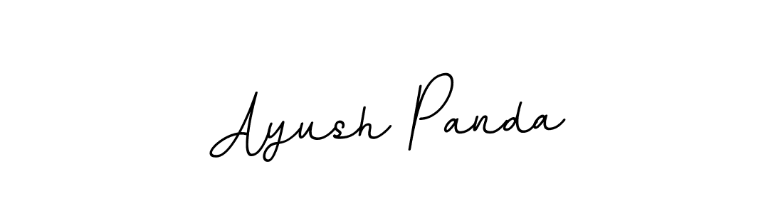 Create a beautiful signature design for name Ayush Panda. With this signature (BallpointsItalic-DORy9) fonts, you can make a handwritten signature for free. Ayush Panda signature style 11 images and pictures png