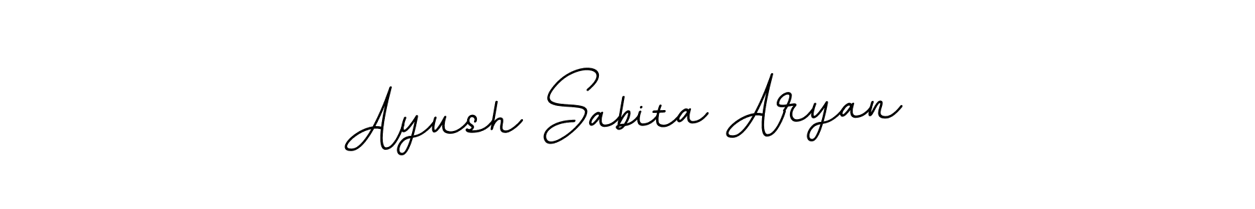 Make a beautiful signature design for name Ayush Sabita Aryan. Use this online signature maker to create a handwritten signature for free. Ayush Sabita Aryan signature style 11 images and pictures png