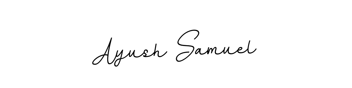 How to make Ayush Samuel signature? BallpointsItalic-DORy9 is a professional autograph style. Create handwritten signature for Ayush Samuel name. Ayush Samuel signature style 11 images and pictures png